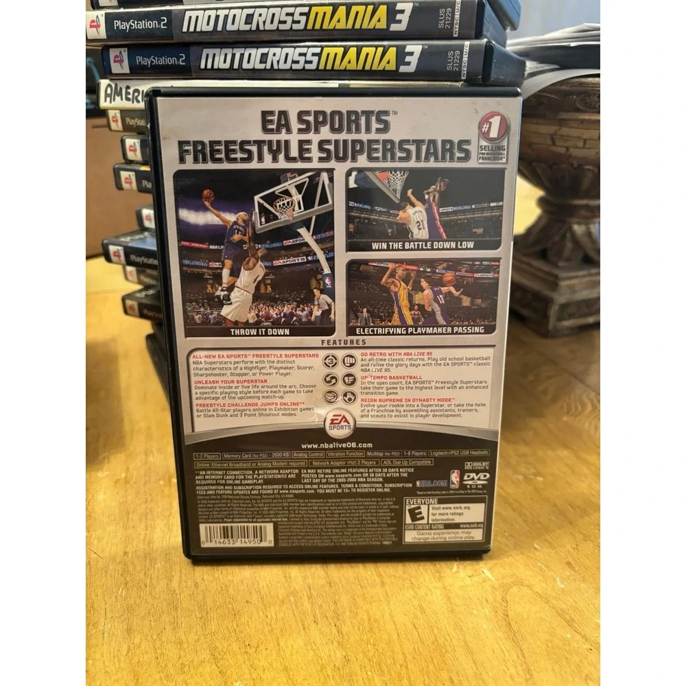 NBA Live 06 Sony PlayStation 2, 2005 complete